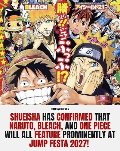 Black Clover confirmé au programme du Jump Festa 2027 aux côtés de One Piece, Naruto, Jujutsu Kaisen et Bleach
